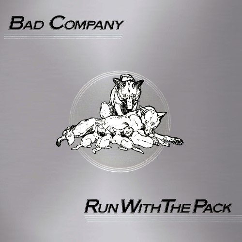 Bad Company - 1976 Run With The Pack - LP  - 50 kr.